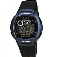 Casio Mens Digital Resin Strap Watch Black