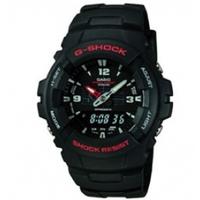 Casio G-Shock G-100-1BVMUR Mens Combi Resin Strap Watch