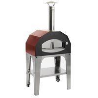CAPRICCIOSA WOOD FIRED PIZZA OVEN in Red