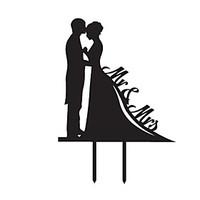 cake toppers acrylic mr mrs cake topper