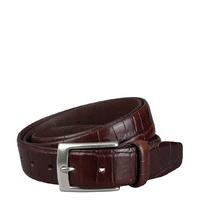 castelijn amp beerens belts croco herenriem brown