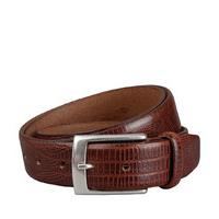 castelijn amp beerens belts lizard herenriem brown