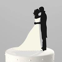 Cake Toppers Classic Couple Acrylic Sweet Love Cake Topper