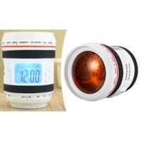 Camera Lens Alarm Clock With Star Projection