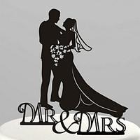 Cake Toppers Acrylic Mr Mrs Cake Topper