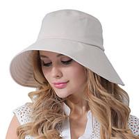 CACUSS Women Polyester Sun Hat, Casual Summer