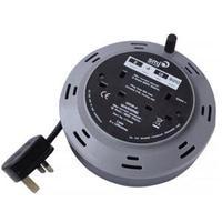 Cable Extension Reel (4m) 13 Amp 2 Socket