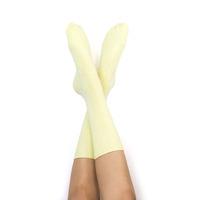 CANDY GIRL PASTEL LEMON SOCKS
