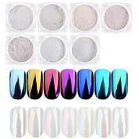 Candy Color Powder Dust Shell Colorful Nail Art Decoration