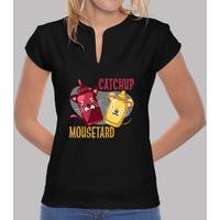 catchup & mousetard girl t-shirt