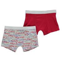 Calvin Klein 2 Pack Graphic Trunks