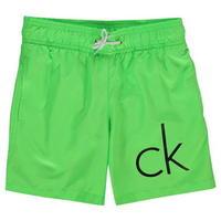 calvin klein core neon swim shorts