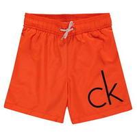 calvin klein core neon swim shorts