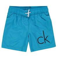 calvin klein core neon swim shorts