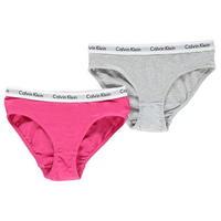 calvin klein 2pk junior girls modern briefs