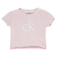 Calvin Klein Beach Cropped T Shirt