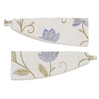 canterbury lavender corded tiebacks pair