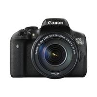 Canon EOS 750D DSLR Camera + 18-135mm IS STM Lens - Black