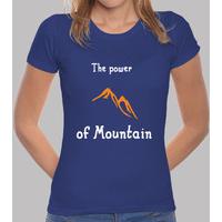 camisetam orange powermountain