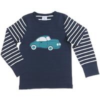 Car Appliquè Kids Top - Blue quality kids boys girls