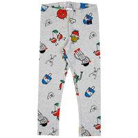 Cartoon Characters Kids Leggings - Grey quality kids boys girls