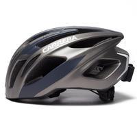 carrera velodrome bike helmet with rear light black