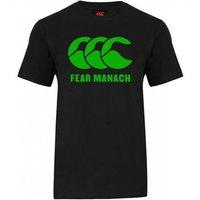 Canterbury County Fermanagh Motif Tee - Youth - Black/Green