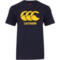 Canterbury County Leitrim Motif Tee - Youth - Navy/Amber