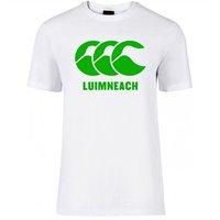 Canterbury County Limerick Motif Tee - Youth - White/Green