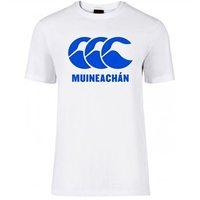 Canterbury County Monaghan Motif Tee - Youth - White/Blue