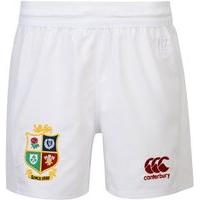 canterbury british and irish lions rugby home shorts youth white