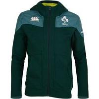 Canterbury Ireland Rugby 2016/17 Training Full Zip Training Hoodie - Youth - Deep Teal