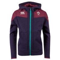 Canterbury Ireland Rugby 2016/17 Training Full Zip Training Hoodie - Youth - Peacoat