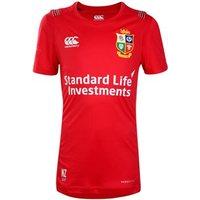 Canterbury British and Irish Lions Rugby Vapodri Superlight Tee - Youth - Tango Red