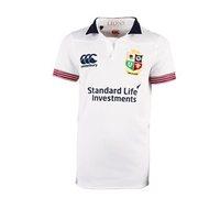 Canterbury British and Irish Lions Rugby Pro Training Short Sleeve Jersey - Youth - Bright White