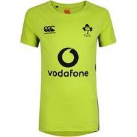 canterbury ireland rugby 201617 vapodri superlight poly tee youth lime ...