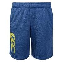 Canterbury Graphic Fleece Shorts - Boys - Mazarine Blue/Marl