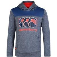 Canterbury Fleece Over The Head Hoodie - Boys - Sky Captain Marl