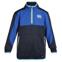 canterbury thermoreg spacer fleece 14 zip top boys mazarine blue