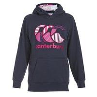 Canterbury Uglies Over The Head Hoodie - Girls - Navy/Pink