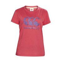 Canterbury CCC Logo Tee - Girls - Azalea