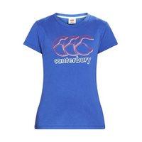 Canterbury CCC Logo Tee - Girls - Dazzling Blue
