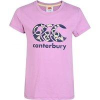 canterbury ccc graphic tee girls violet