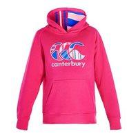 canterbury uglies over the head hoodie girls beetroot purple