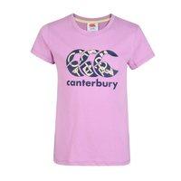 canterbury ccc graphic girls tee violet