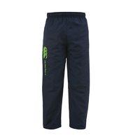 canterbury boys open hem stadium pant ss16 navyelectric green