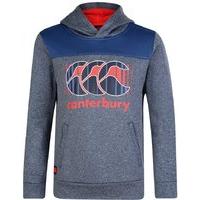 canterbury fleece oh boys hoody sky captain marl