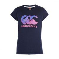 Canterbury Girls CCC Logo Tee - Navy/Beetroot/Madison