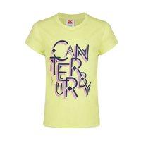 Canterbury Girls CCC Graphic Tee - Sunny Lime