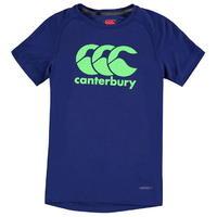 Canterbury Essential Crew Poly T Shirt Boys